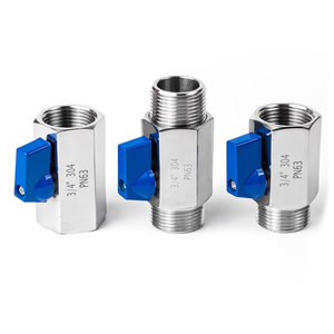 304 Stainless Steel Brass PN63 <strong>Mini</strong> Handle <strong>Ball</strong> <strong>Valve</strong> with Male/Female Thread Manual Operation Water Use OEM Available - Product Image 6