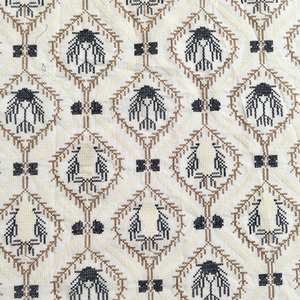 <span class=keywords><strong>Tissu</strong></span> en coton coréen <span class=keywords><strong>de</strong></span> haute qualité avec dentelle brodée, motifs colorés en <span class=keywords><strong>point</strong></span> <span class=keywords><strong>de</strong></span> <span class=keywords><strong>croix</strong></span>, <span class=keywords><strong>tissu</strong></span> en coton brodé avec dentelle - Product Image 4