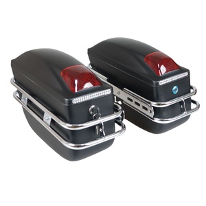 Sacoches rigides ABS K6 / Sacoches latérales de moto 25L avec éclairage et rangement, garantie 1 an - Product Image 3