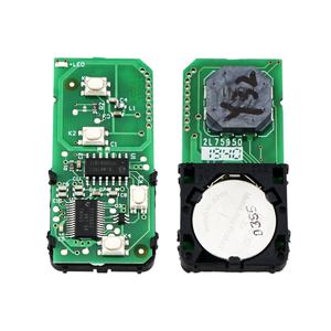 بسعر الجملة أزرار مفتاح سيارة من تصنيع المعدات الأصلية <span class=keywords><strong>3</strong></span> أزرار فوب دخول لـ 41-تويوتا لاندكروزر fcccid: HYQ14AEM PN:- - Product Image 4