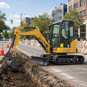 <span class=keywords><strong>Mini</strong></span>-excavatrice à chenilles haute performance de 3,5 tonnes pour travaux agricoles, aménagement paysager, travaux municipaux et construction en espaces restreints - Product Image 3