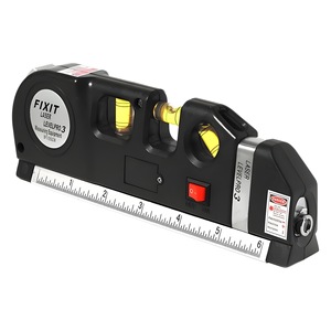 Nivel Láser Pro 3 con Luz Verde, Proyector de Líneas Cruzadas con Base Magnética y Regla para Construcción y Bricolaje - Product Image 3