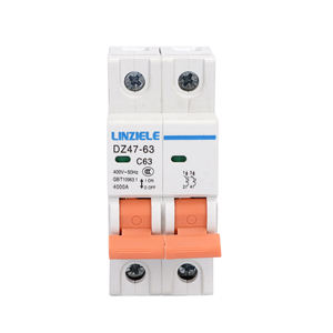 6-32A электрический выключатель DZ-47/C45 миниатюрный 2P промышленный Интеллектуальный воздушный выключатель - Product Image 2