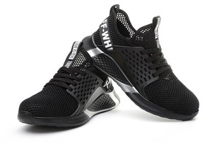 Chaussures <span class=keywords><strong>de</strong></span> <span class=keywords><strong>sécurité</strong></span> industrielles légères pour hommes, à la mode, avec embout en acier, vente en gros - Product Image 4