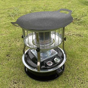 Chauffages au kérosène pour usage intérieur, chauffage au kérosène non électrique avec sac de transport, brûleur en verre pour camping - Product Image 4