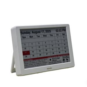 Calendrier numérique intelligent WiFi E-Paper 7 pouces, tableau <span class=keywords><strong>de</strong></span> bord numérique, synchronisation <span class=keywords><strong>Google</strong></span> Calendar, affichage rechargeable, organisateur pour la maison et le bureau - Product Image 1