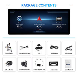 Radio para Auto Podofo Qualcomm de 10.25'' con Android, Estéreo para Auto 4G, Carplay Inalámbrico, Android Auto, 8 Núcleos, 6+128G para Benz W205/GLC 2016-2018 - Product Image 6