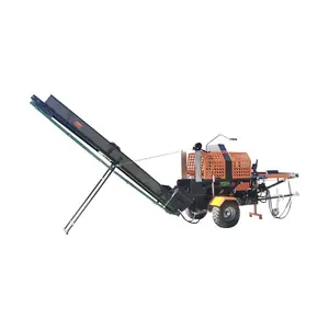 Bossworth Finely Processed Ce Approved Gasolinel Powered Firewood Processor Mechanical Log Splitter