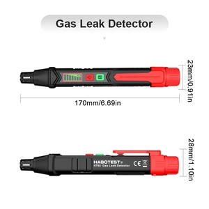 Detector de Combustión Tipo Pluma de Alta Sensibilidad HT60 Hedao, Localizador de Fugas de Gas Natural Portátil, Analizador de Gas Natural - Product Image 4