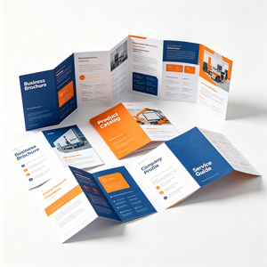 Impresión de Folletos, Impresión de Catálogos, Impresión Offset de Folletos Plegables para Marketing de Exposiciones - Product Image 1