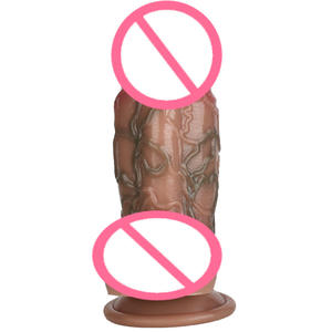 Silikon-Masturbator für Frauen, weicher, molliger Dildo, Sexspielzeug für Erwachsene mit PVC-Saugnapf, Analplug, 100 % wasserdicht, JiaYi - Product Image 4