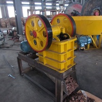 Broyeur à mâchoires manuel Rock Gold Dust Stone Crushing Jaw Crusher