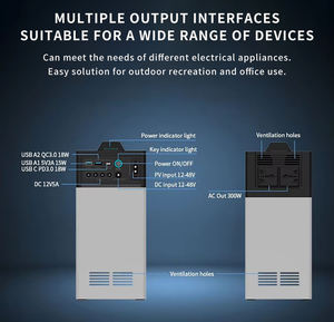 Meilleur <span class=keywords><strong>cadeau</strong></span> 1kwh Alimentation domestique Générateur solaire 10 ans Durée de vie 300W Centrale électrique portable pour le camping, les voyages et les urgences - Product Image 6