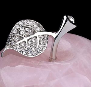 <span class=keywords><strong>Pomme</strong></span> de cristal de quartz rose naturel rose en gros pour cadeaux de Noël pour la décoration - Product Image 4