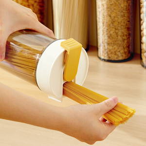 Harga pabrik 1000ml paket Pasta Spaghetti dapur toples Odm multiguna wadah penyimpanan makanan mie nasi - Product Image 1