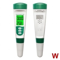 Stylo testeur de qualité de l'eau 5-en-1 TDS EC Température pH, plage de mesure 0-9999ppm, usage domestique, version améliorée 2026