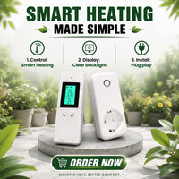 Contrôleur de thermostat numérique compact pour applications de chauffage et de refroidissement avec utilisation facile