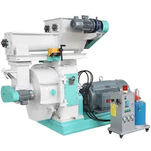 Bã mía/Cỏ linh lăng/mía chất thải pelletizer máy móc/Gỗ Hạt thiết bị 1-2T/h PELLET Mill