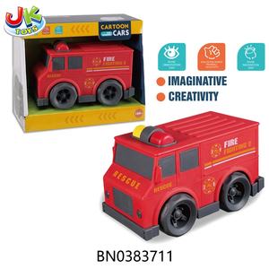 Coche de juguete de plástico verde más nuevo, camión de postre de pastel de fricción con pilas, gran oferta, vehículo de juguete de dibujos animados al por mayor - Product Image 5