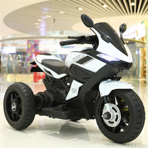มอเตอร์ไซค์ไฟฟ้าสามล้อสำหรับเด็กอายุ 2-4 ปี ขับเคลื่อนด้วยแบตเตอรี่ ของเล่นรถขี่ได้สำหรับเด็กผู้ชายและเด็กผู้หญิง ทำจากพลาสติก พร้อมไฟ - Product Image 2