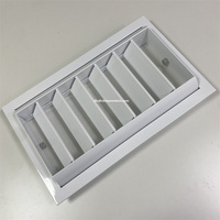 Nuveq Drum Jet Diffuseur Feuille d'aluminium Persiennes d'air en forme de rectangle