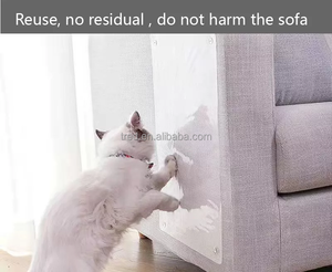 Feuilles de protection <span class=keywords><strong>anti</strong></span>-rayures auto-adhésives à l'épreuve des chats Offre Spéciale ruban adhésif Double face pour meubles pour canapé - Product Image 5