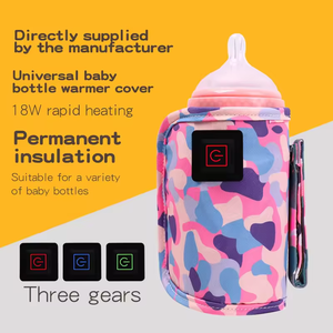 Penghangat Botol Bayi USB Tas Jinjing Terisolasi Portabel untuk Semua Botol Bayi Alat Pengatur Suhu 30x15x1cm - Product Image 5