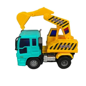 Desain baru bahan ABS Inertia anti-jatuh gesekan mainan teknik kendaraan truk hadiah untuk anak-anak dengan harga terbaik
