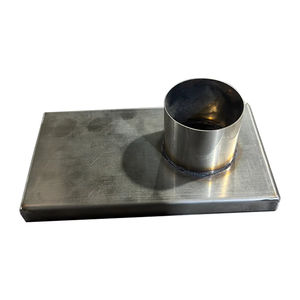 Fabrika-özel sac üretim hizmeti paslanmaz çelik 304 Sidewall Scupper dren ızgarası teras/Parapet/çatı için - Product Image 1