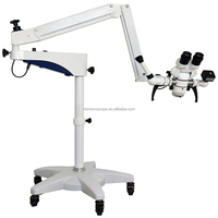 Rugged Wide Field 3X-16X Dental and Ophthalmic Operating Microscope Magnification Surgical Microscope Dental