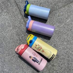12Oz Thermal Vacuum One Tumbler With Two Functions Travel Cups Uv Color Change Insulated Water Flask for Sublimation - Product Image 4