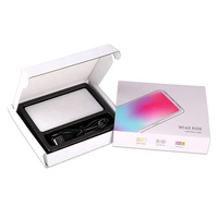 Luz de Video RGB Recargable Tipo-C de Bolsillo para Cámara V10 PRO, Temperatura de Color Ajustable de 2500-9000K