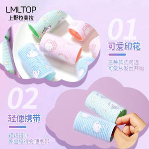 Rouleaux de coiffure LMLTOP, lot de 4, auto-adhésifs, sans chaleur, avec motif de dessin animé, pour usage général - Product Image 4