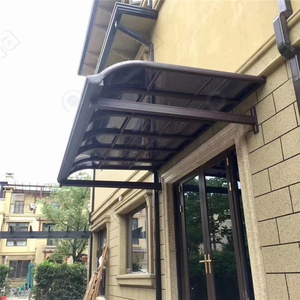 <span class=keywords><strong>Tettoia</strong></span> Impermeabile a Forma di R <span class=keywords><strong>per</strong></span> Balcone, <span class=keywords><strong>Copertura</strong></span> <span class=keywords><strong>per</strong></span> Finestre, Tenda da Esterno con Pannelli in Policarbonato - Product Image 6