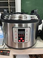 Olla a Presión Eléctrica Comercial de 55L con Diseño Inteligente Multifuncional para Cocinar en Grandes Cantidades en Restaurantes y Cantinas