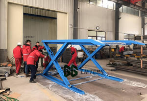 Hot Sale Zweistufiges Smart Garage Fahrzeug lift Hydraulisch angetriebenes Scheren-Parks ystem Premium-Ausrüstung für den Heimgebrauch - Product Image 5