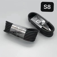 Cable USB 3.0 Tipo C de Carga Rápida de 1.2m para Samsung S8 S9 S10 S20, Cable de Datos para Teléfono Móvil