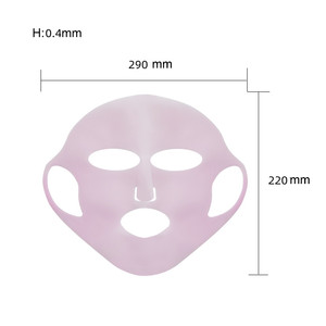 Envoltura de silicona para máscara facial de hoja Gancho para la oreja Máscara facial de silicona reutilizable al por mayor - Product Image 3