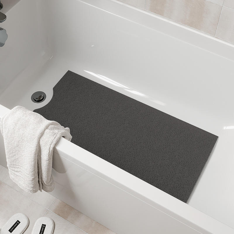 Tapis de douche - gris-noir