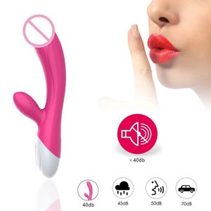 Vibratore <span class=keywords><strong>Rabbit</strong></span> con 8 Frequenze, 5 Velocità, Doppia Vibrazione e Riscaldamento per Stimolazione Clitoridea e Punto G - Product Image 3