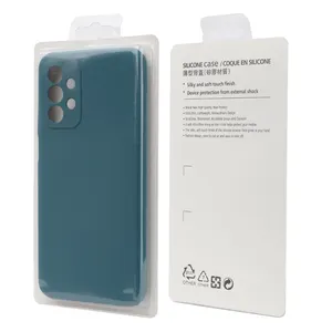 High quality full coverage protector case customize logo liquid silicone case for Samsung a24 m23 a04e s23 A10 m13 a52 silicona