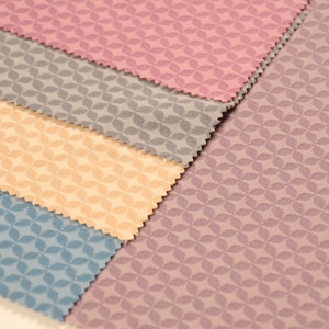 Thiết kế mới chất lượng cao đồng bằng nhuộm cation dty Spandex Jacquard dralon vải dệt kim cho may mặc đồ lót nhiệt - Product Image 1