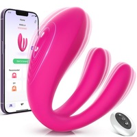 Vibrateur télécommandé à 10 fréquences Delove, stimulateur portable pour femmes (clitoris et point G)
