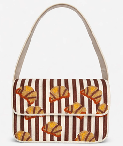 Bolso Bandolera Geométrico de Cuero Genuino Hecho a Mano para Mujer, Correa Ajustable, Impermeable, con Múltiples Bolsillos - Product Image 3