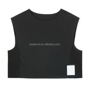 <span class=keywords><strong>Camiseta</strong></span> <span class=keywords><strong>sin</strong></span> <span class=keywords><strong>mangas</strong></span> para hombre, 100% algodón, de alto gramaje, con aberturas profundas en los brazos, estilo oversize, básica, lisa, para streetwear, OEM personalizable - Product Image 2