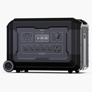 Souop <span class=keywords><strong>S3</strong></span> 3600W Điện Nhà Sao Lưu Hệ Thống estaciones De Poder 220 Volt Điện Cầm Tay Trạm Với Bánh Xe - Product Image 1