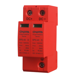 Parafoudre CC LONG TAI SPD-40 2P T2 <span class=keywords><strong>Protection</strong></span> contre la foudre 20kA-40kA 1000VCC Solaire Photovoltaïque Montage sur Rail DIN Certifié CE IEC - Product Image 5