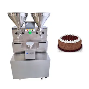 Sanhe máquina de decoração de bolo automática, extrusora para enchimento e esmagamento de bolos, máquina para decoração de bolo