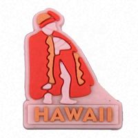 Hawaii Lady sandale Spam chaussures breloques thème alimentaire PVC sabot chaussures décorations accessoires