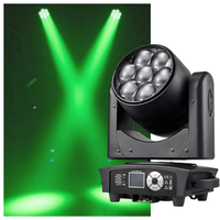 Projecteur motorisé Factory Zoom Wash 6-en-1 RGBWA+UV 7x40W à LED pour scène, événements, fêtes, DJ et clubs